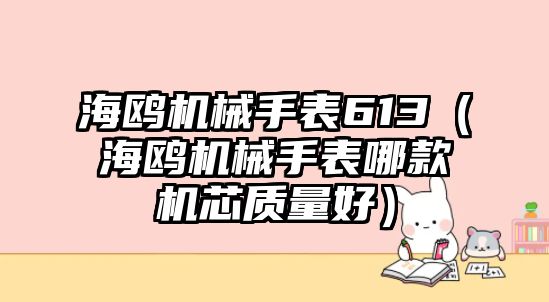 海鷗機(jī)械手表613（海鷗機(jī)械手表哪款機(jī)芯質(zhì)量好）