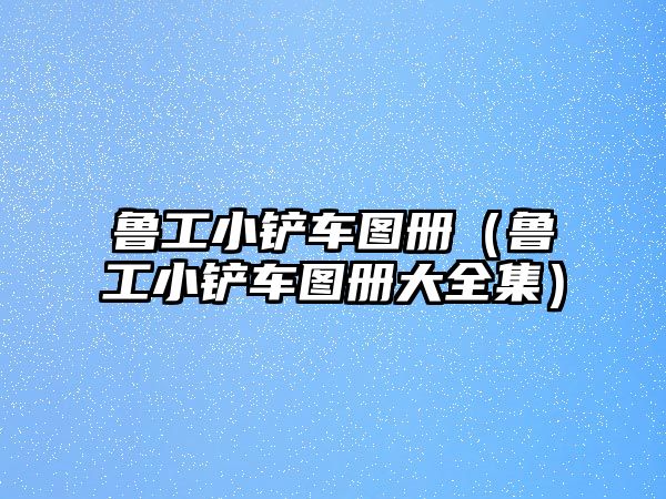 魯工小鏟車圖冊(cè)（魯工小鏟車圖冊(cè)大全集）