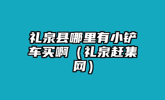 禮泉縣哪里有小鏟車買啊（禮泉趕集網(wǎng)）