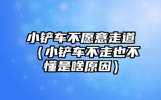 小鏟車不愿意走道（小鏟車不走也不懂是啥原因）