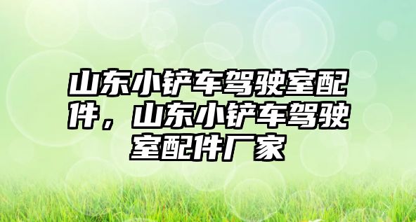 山東小鏟車駕駛室配件，山東小鏟車駕駛室配件廠家