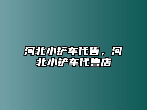 河北小鏟車代售，河北小鏟車代售店