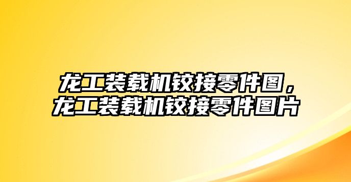 龍工裝載機鉸接零件圖，龍工裝載機鉸接零件圖片