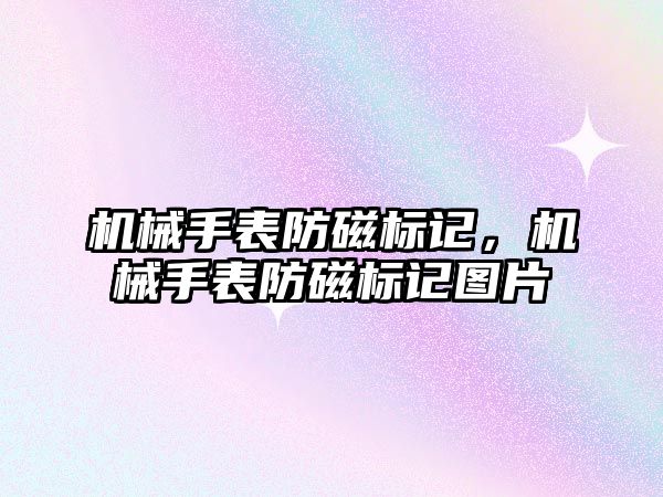 機械手表防磁標記，機械手表防磁標記圖片