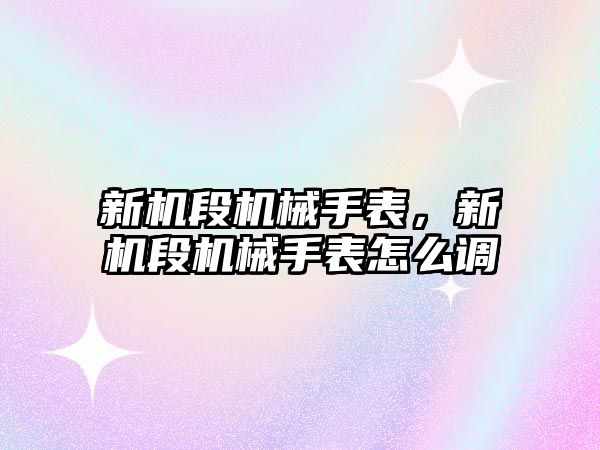 新機段機械手表，新機段機械手表怎么調