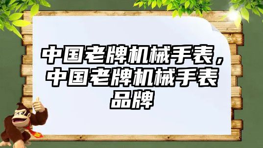 中國老牌機(jī)械手表，中國老牌機(jī)械手表品牌