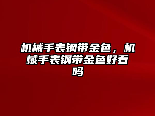 機械手表鋼帶金色，機械手表鋼帶金色好看嗎