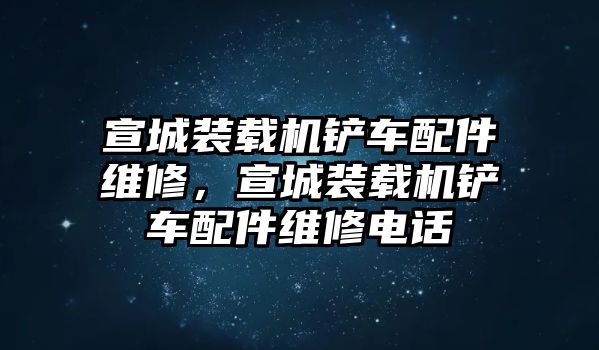 宣城裝載機鏟車配件維修，宣城裝載機鏟車配件維修電話