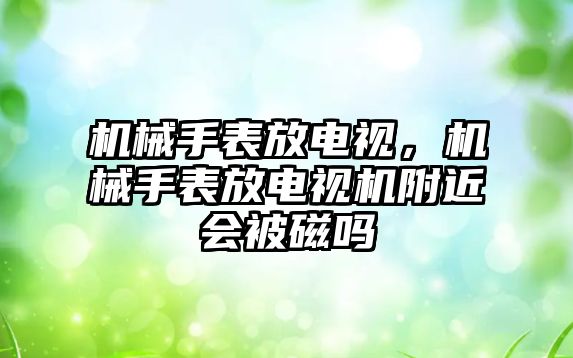 機械手表放電視，機械手表放電視機附近會被磁嗎